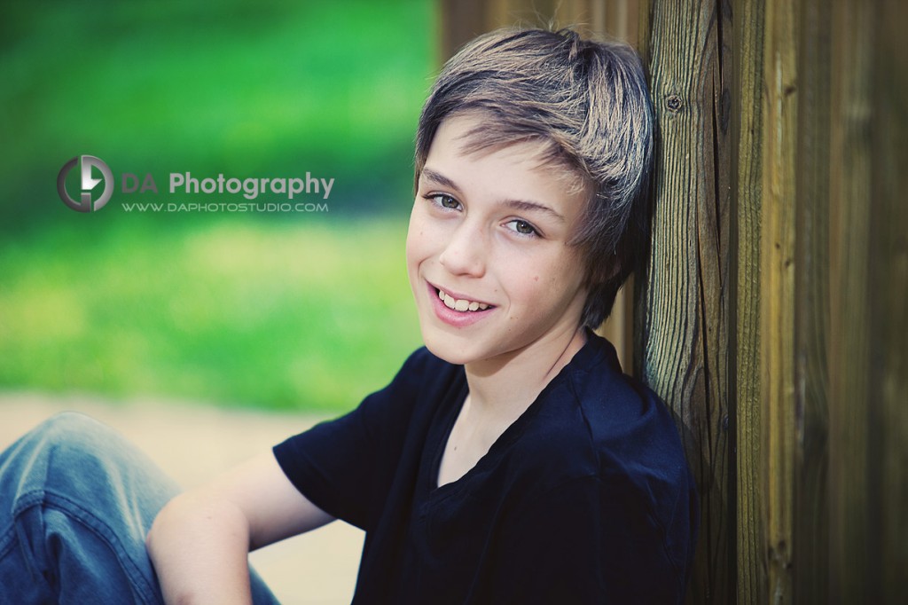 Portrait from Teenage boy - by DA Photography at Adamson Estate, www.daphotostudio.com