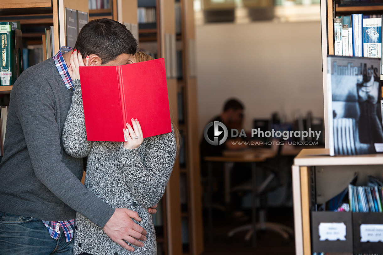 Mohawk College Engagement Photography - Winter engagement by Dragi Andovski