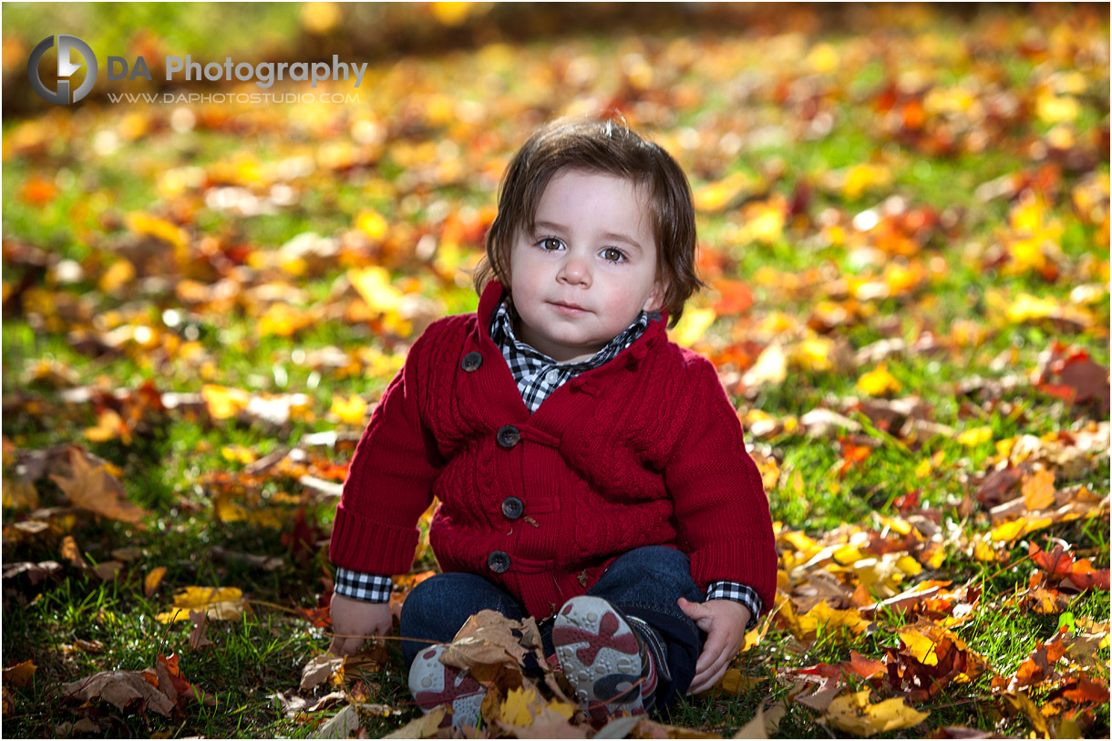 Paletta Mansion Children Photos in Fall