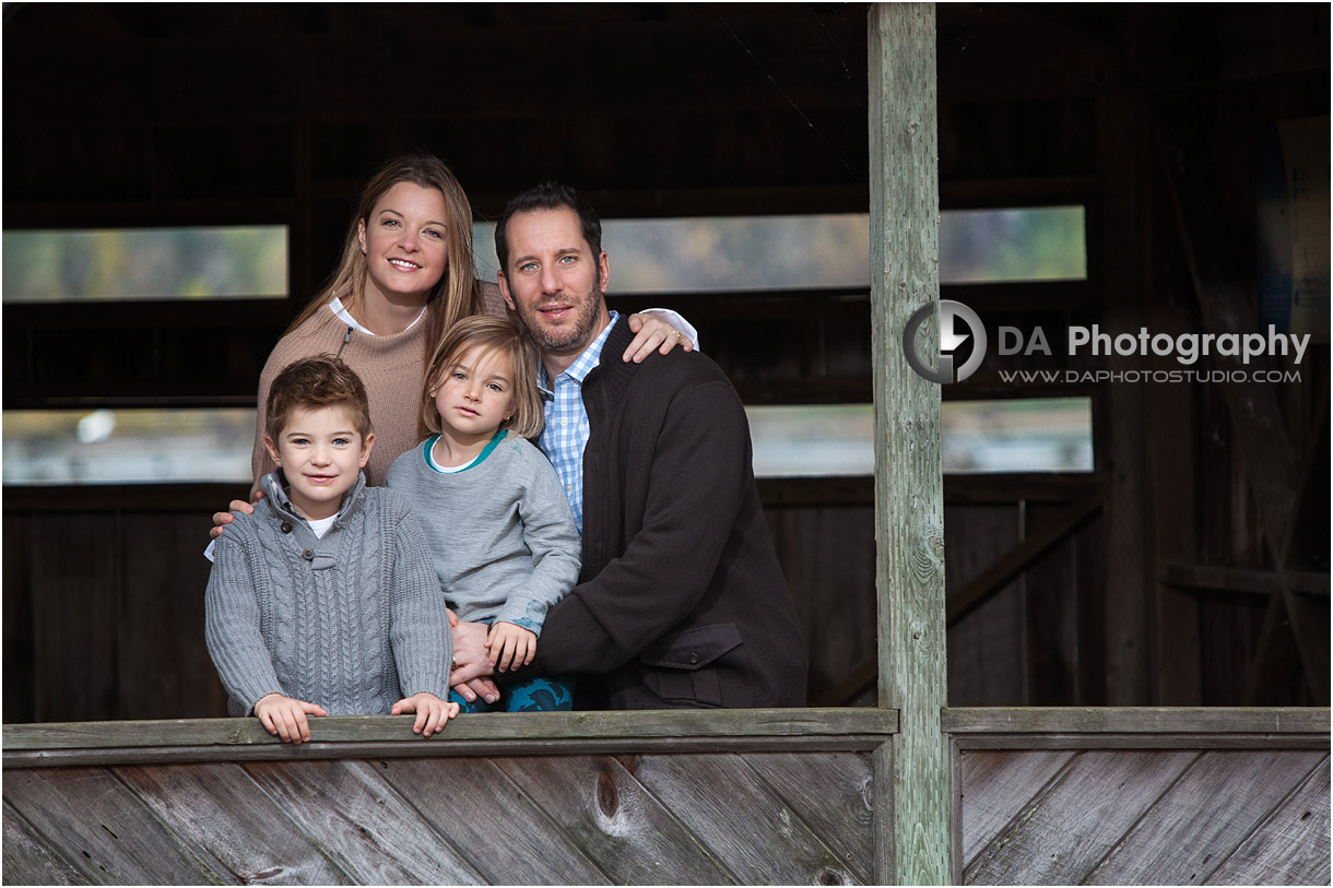 Fall Family Portraits in Milton