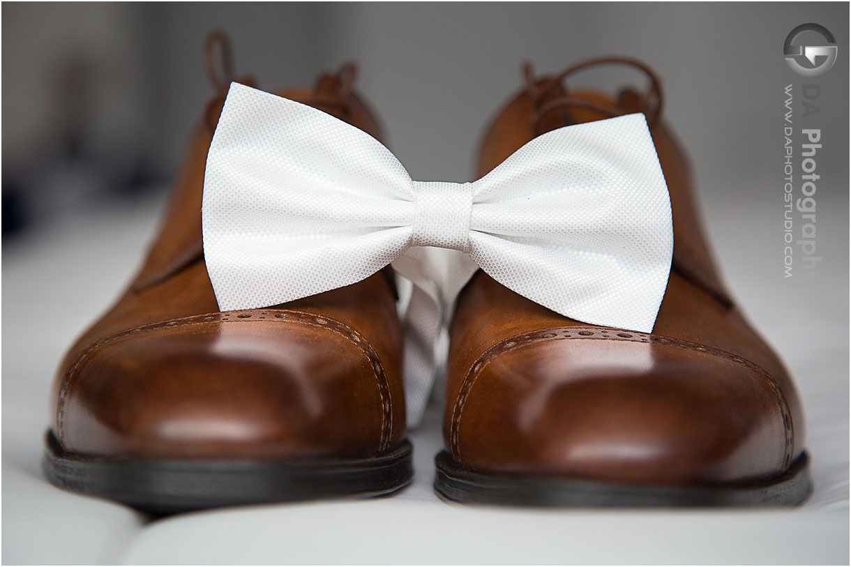 Groom's bow tie