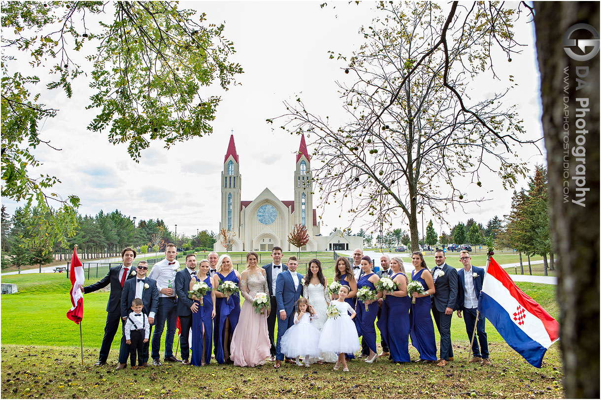 Croatian Bridal party