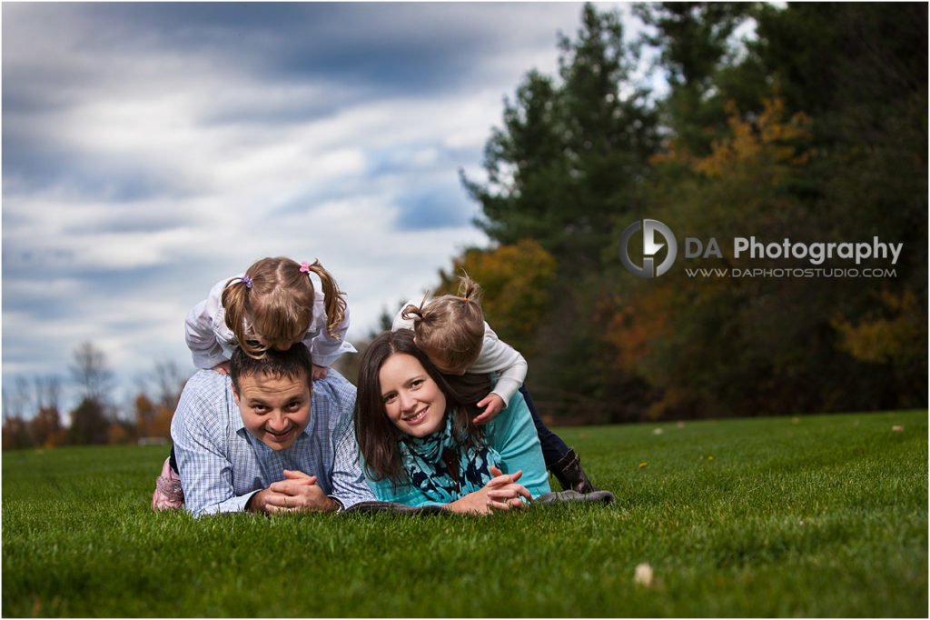 Family Fall Pictures in Oakville
