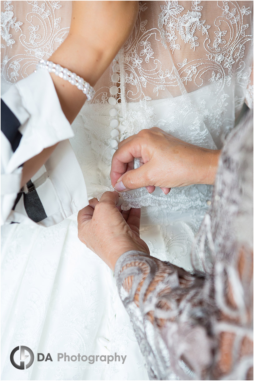 Wedding Dress at Casablanca Winery Inn