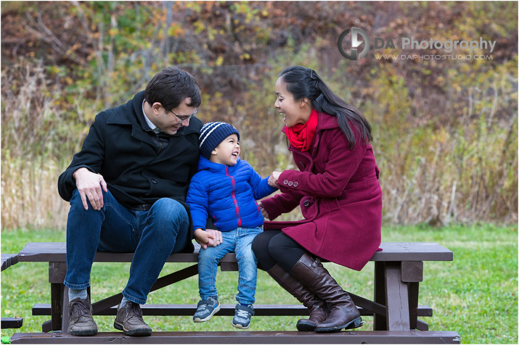 Family Fall Photos in Oakville