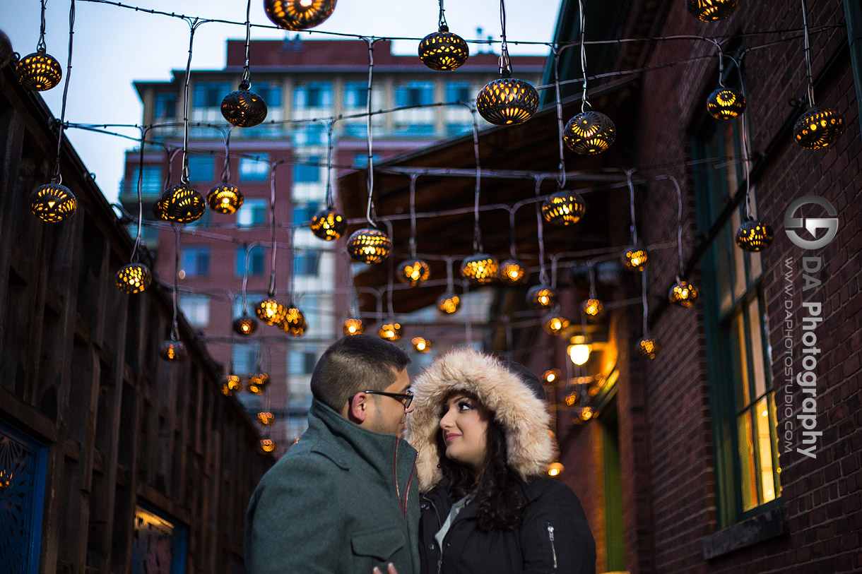 Distillery District Engagement Photo