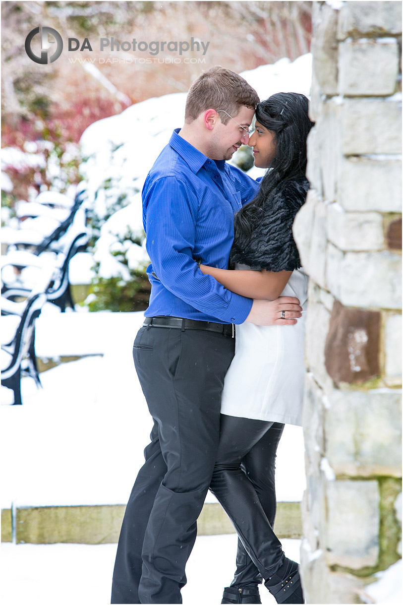 Burlington Winter Engagement Photographers