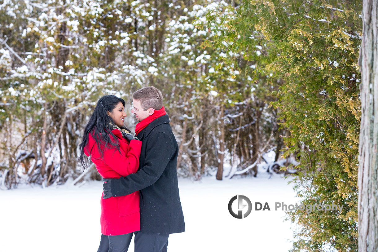 Burlington Winter Engagement Photos