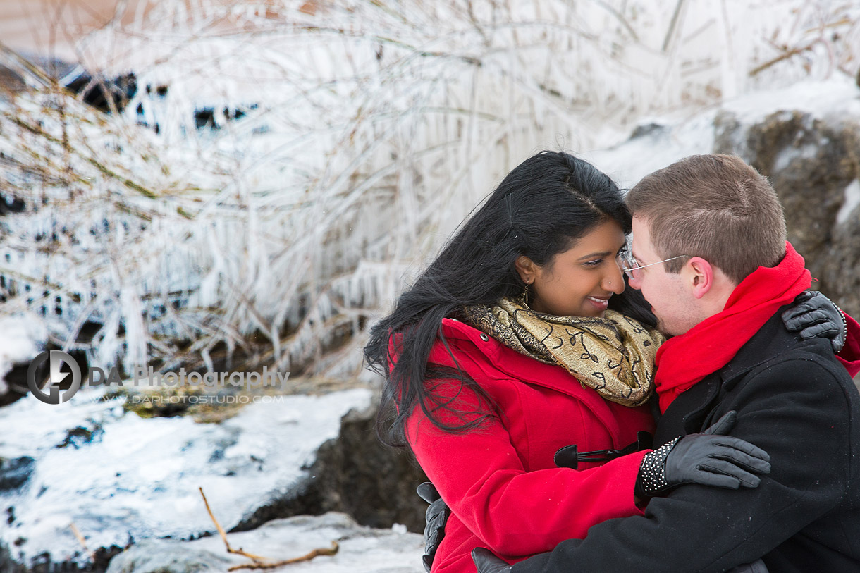 Top Photographers for Burlington Winter Engagement