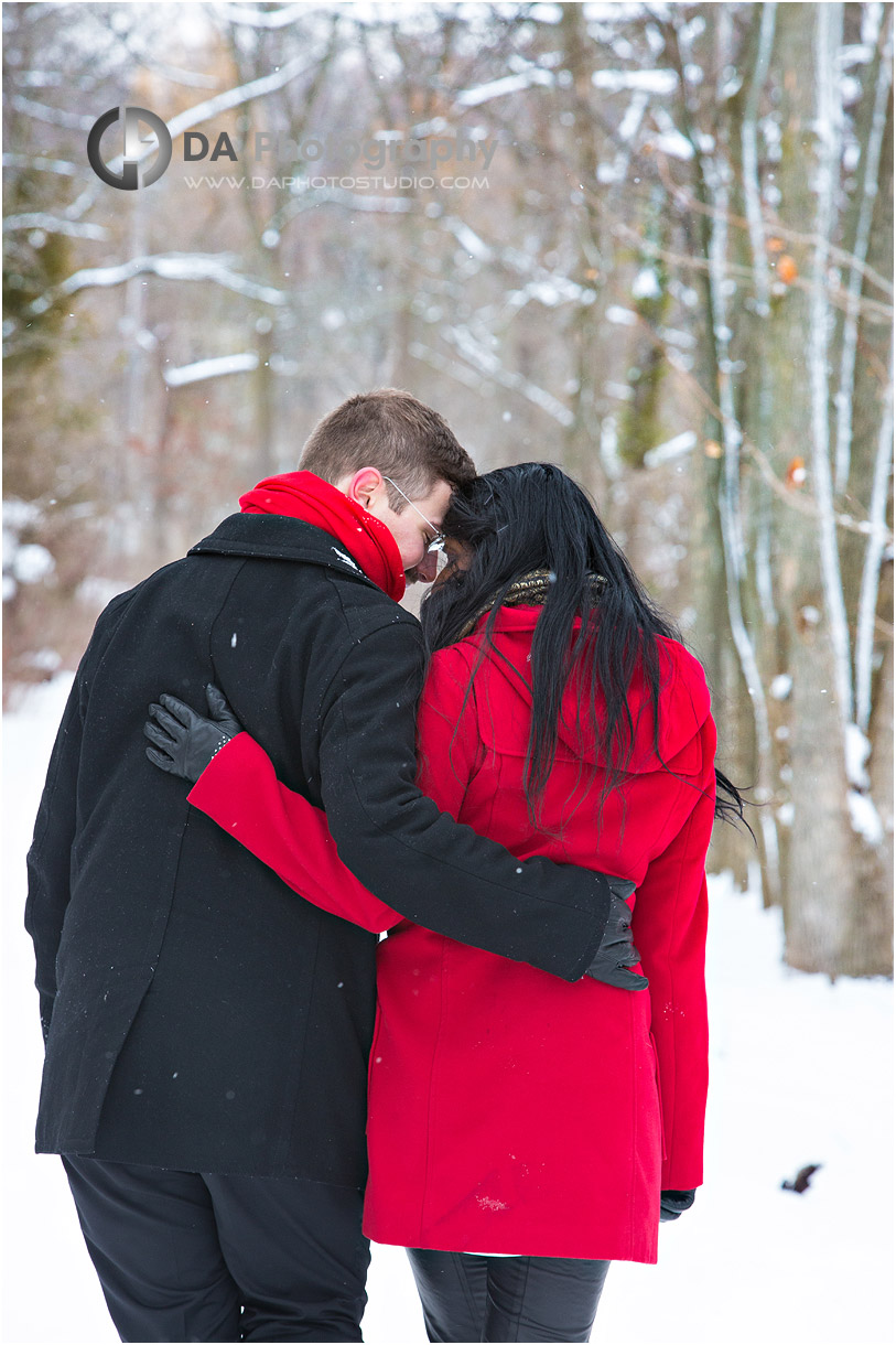 Top Photographer for Paletta Mansion Winter Engagement
