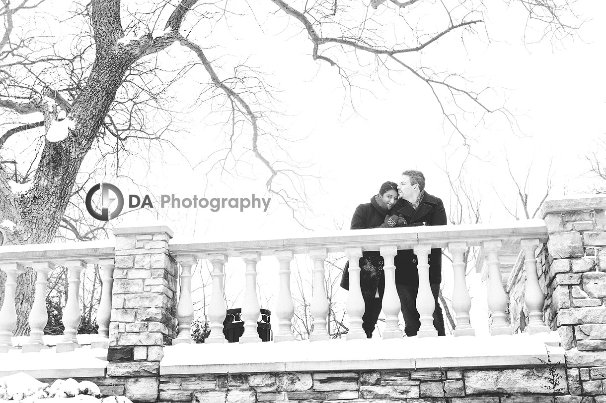 Winter Engagements at Paletta Mansion