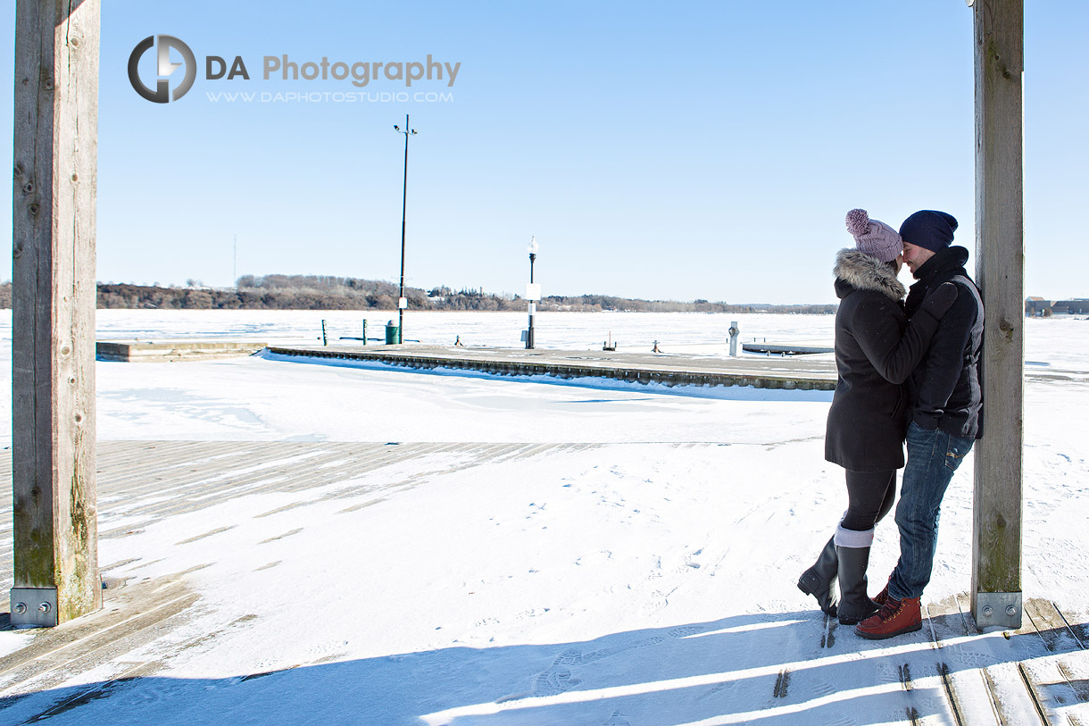 Winter Port Perry Engagement