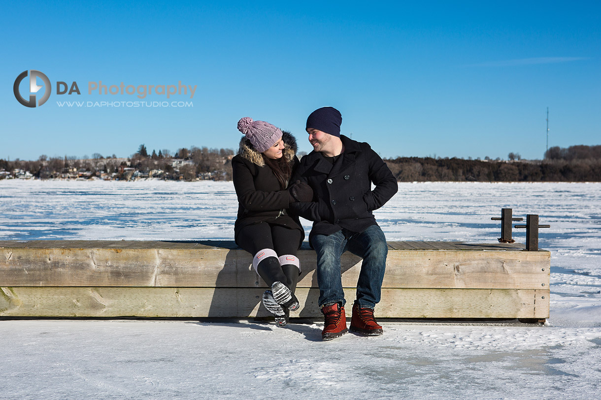 Winter Engagement Photography in Guelph