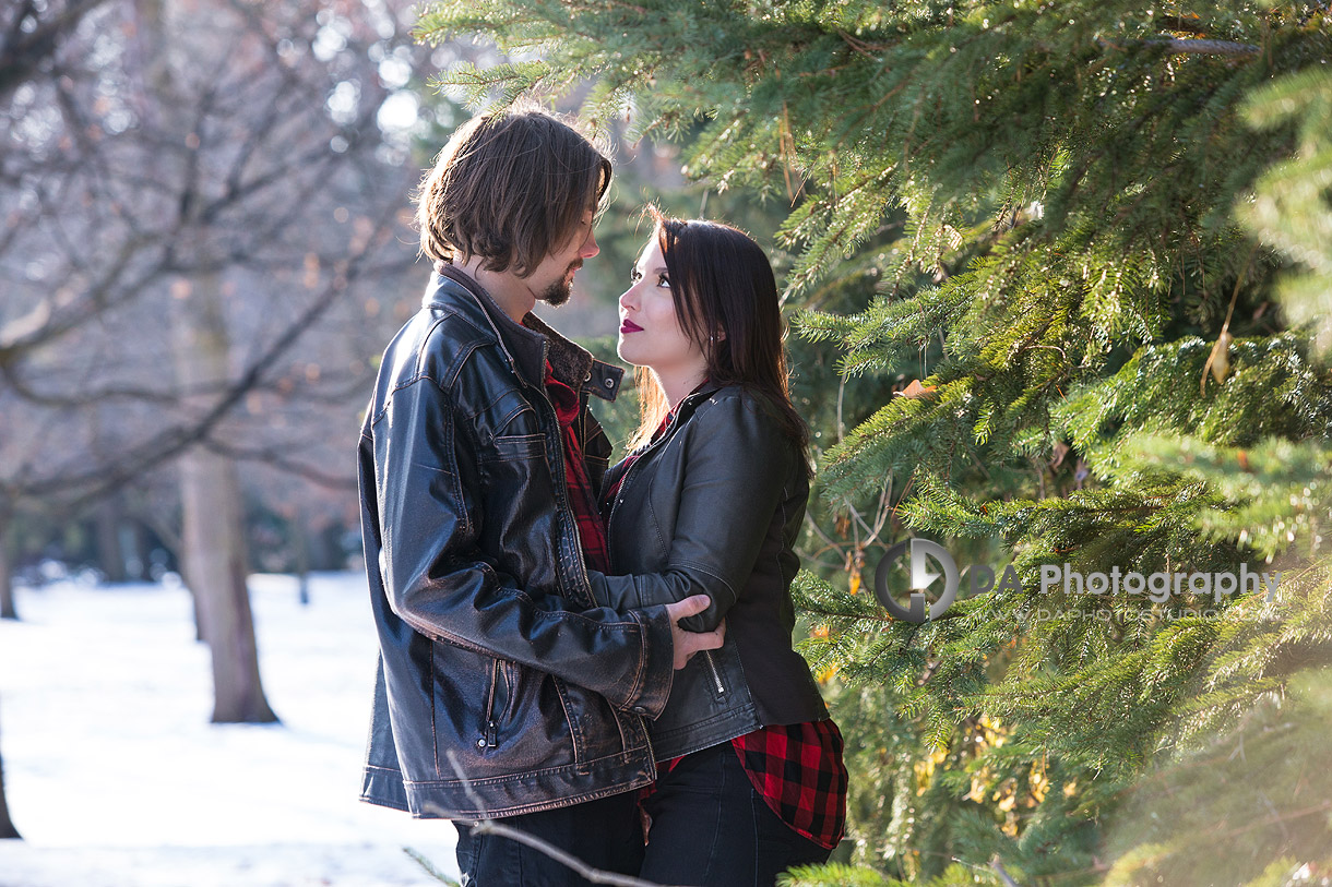 Winter Engagement Photographers in Guelph