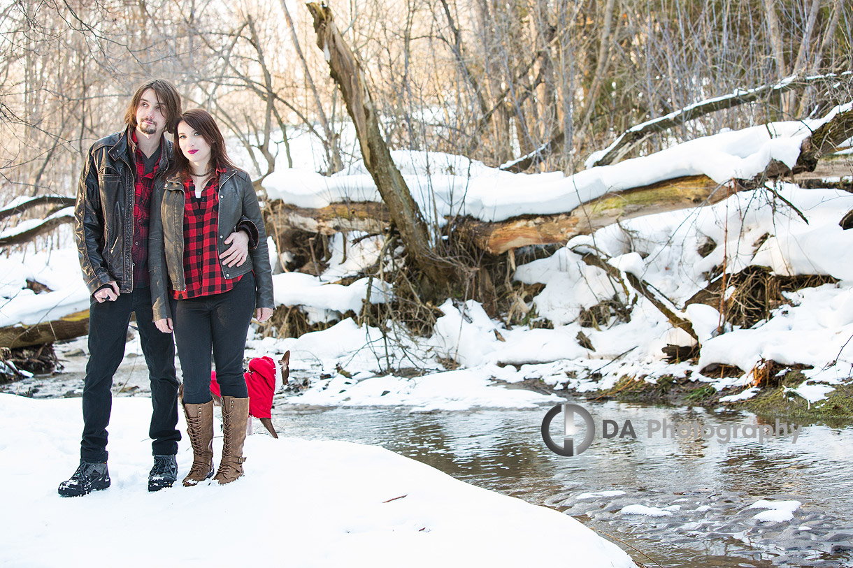 Winter Engagement Photography in Guelph