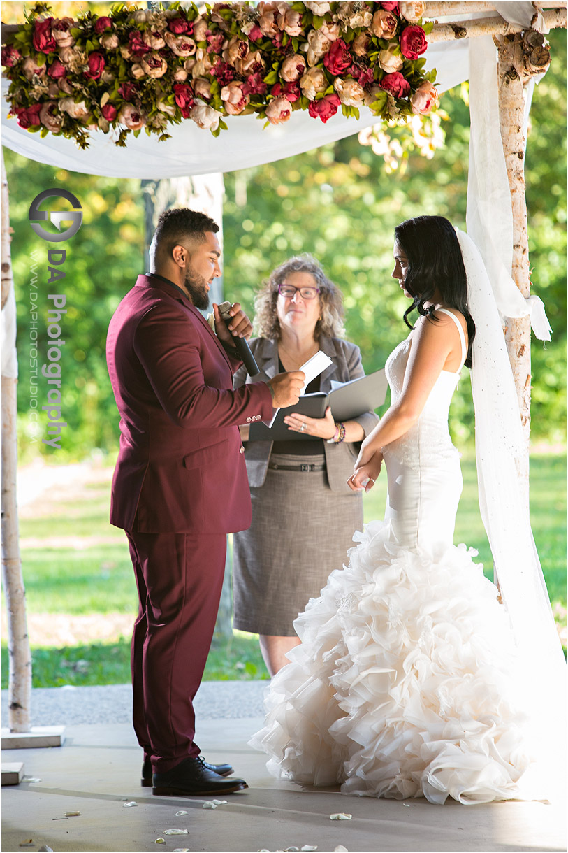 Stoney Creek Wedding Ceremony