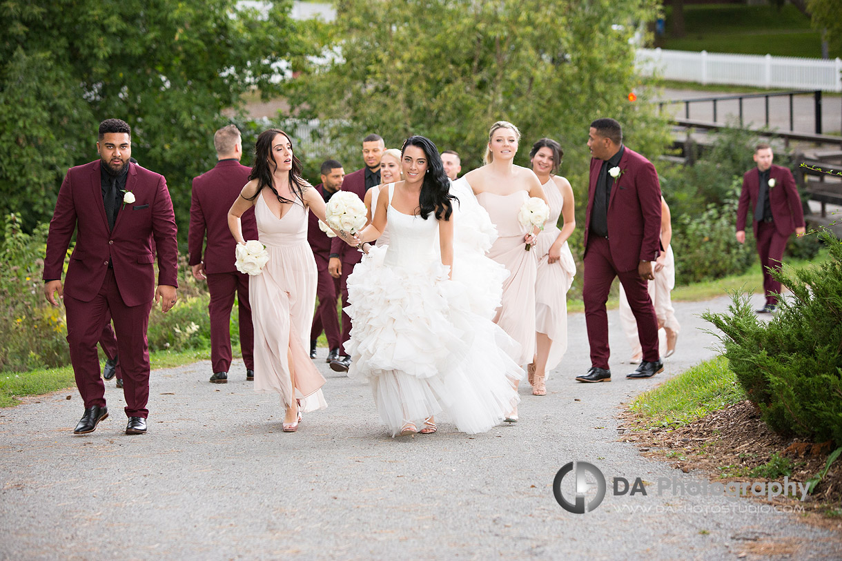 Bride and Groom in Stoney Creek