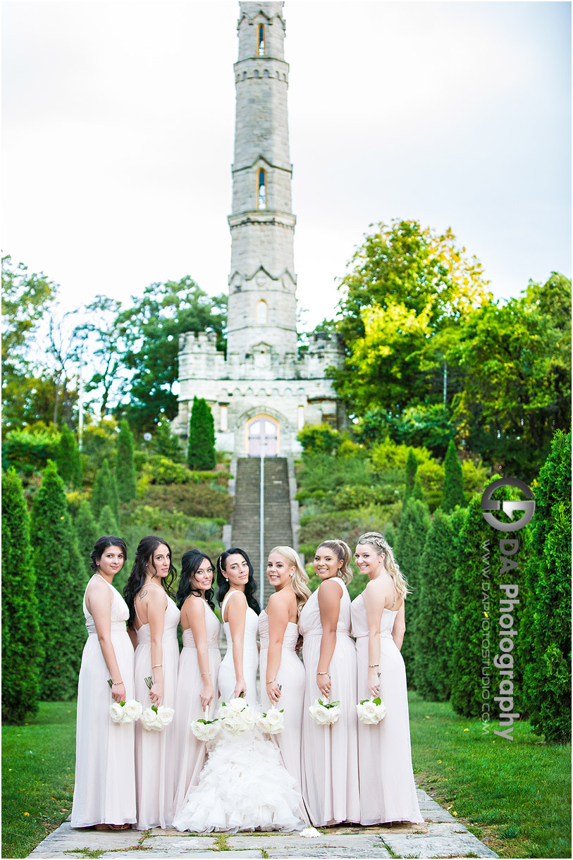 Bridesmaids at Battlefield House Museum