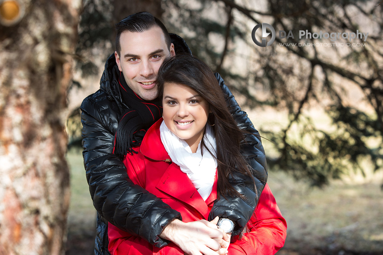 Mississauga winter engagement photographers