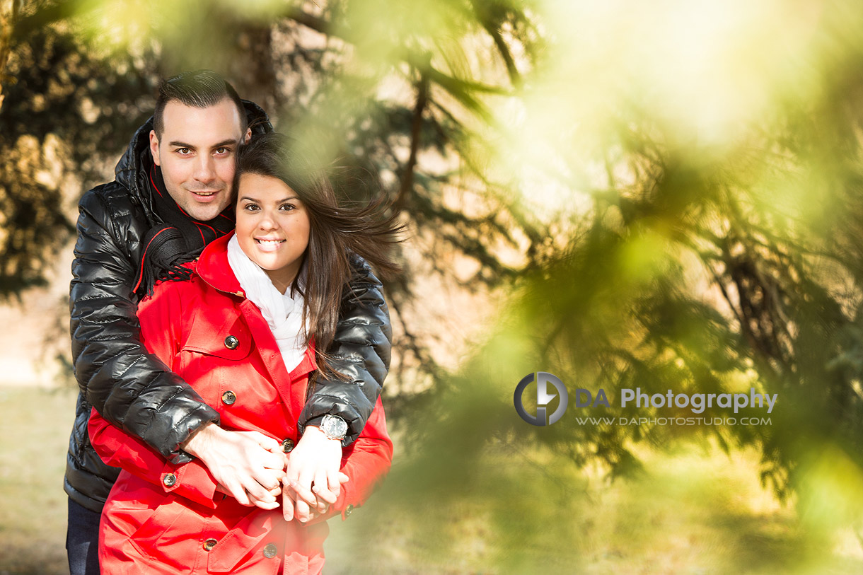 Top photographer for Mississauga winter engagement