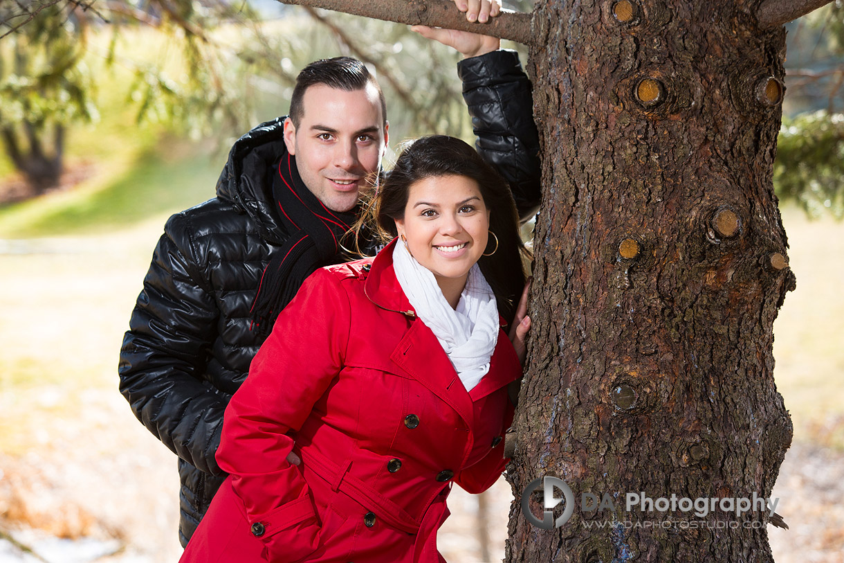 Mississauga winter engagement Photography