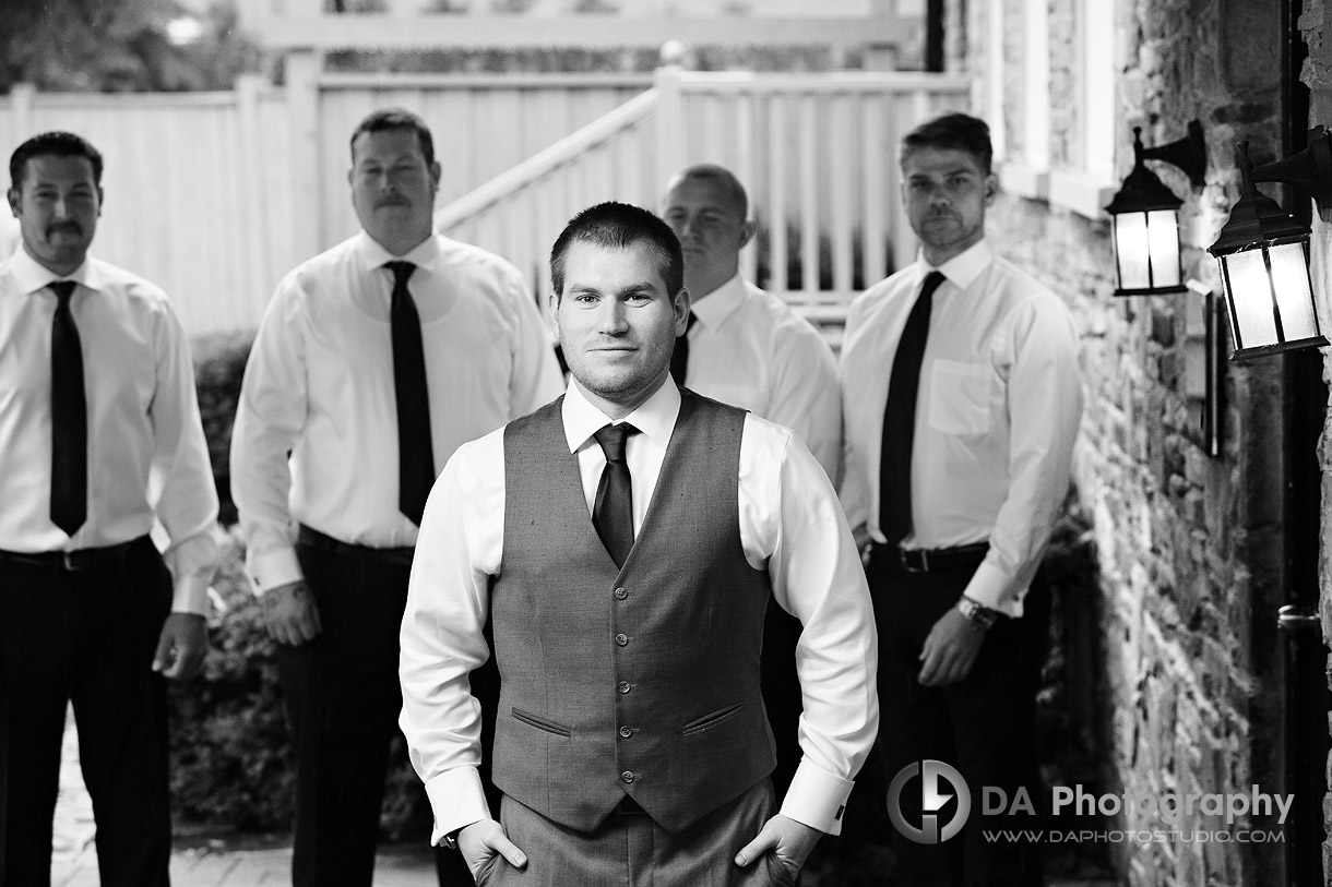 Groomsman at Glenerin Inn and Spa