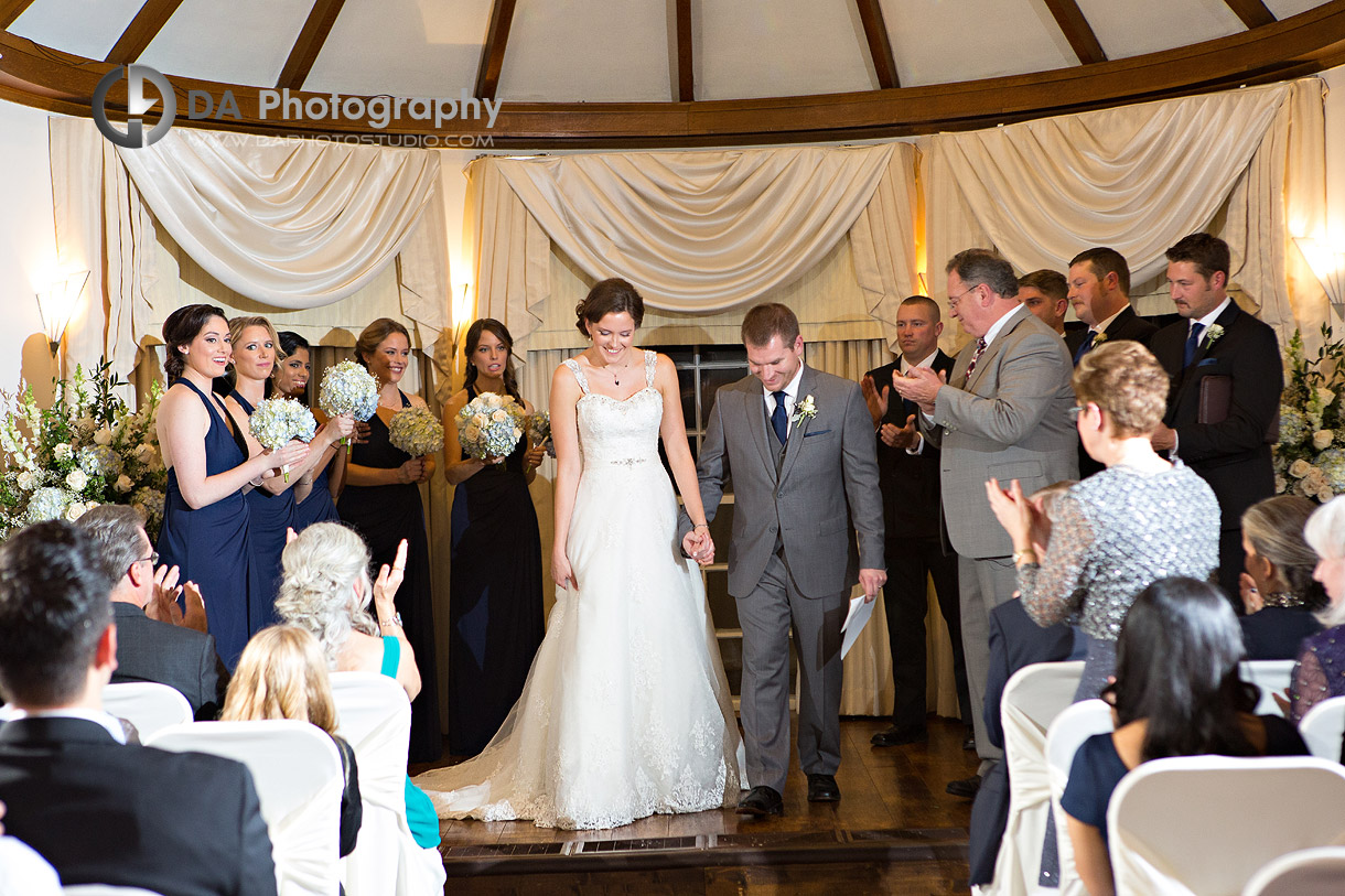 Wedding Ceremony at Glenerin Inn and Spa in Mississauga