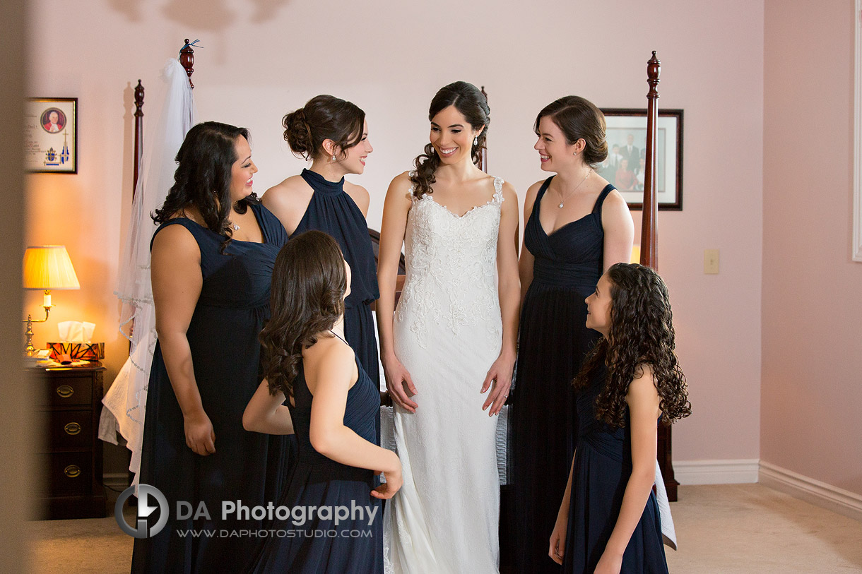 Bridesmaid Dresses at Chateau Le Parc