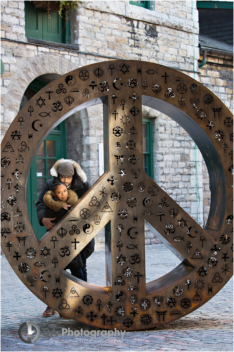 Photograph of Distillery District Engagement