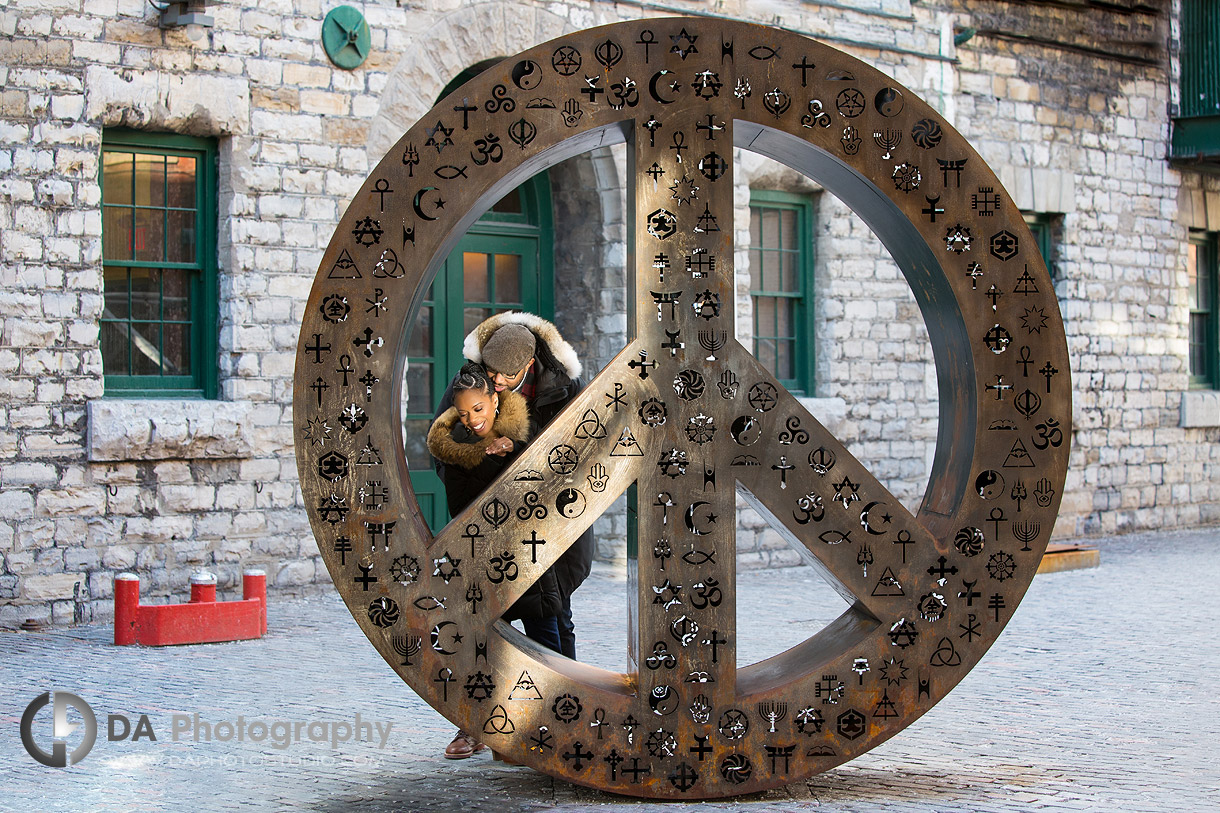 Photograph of Distillery District Engagements