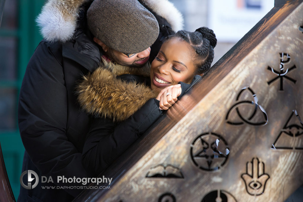 Best Distillery District Engagement Photo Location