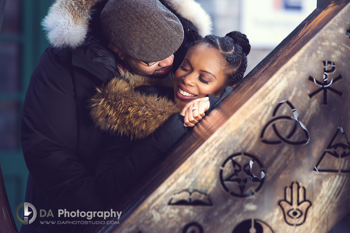 Best Distillery District Engagement Photo Locations