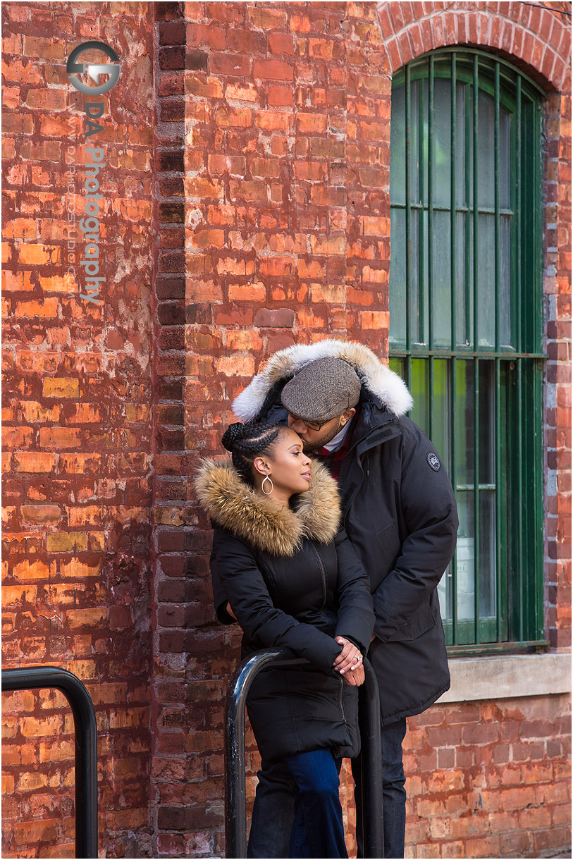 Distillery District Engagement Photos