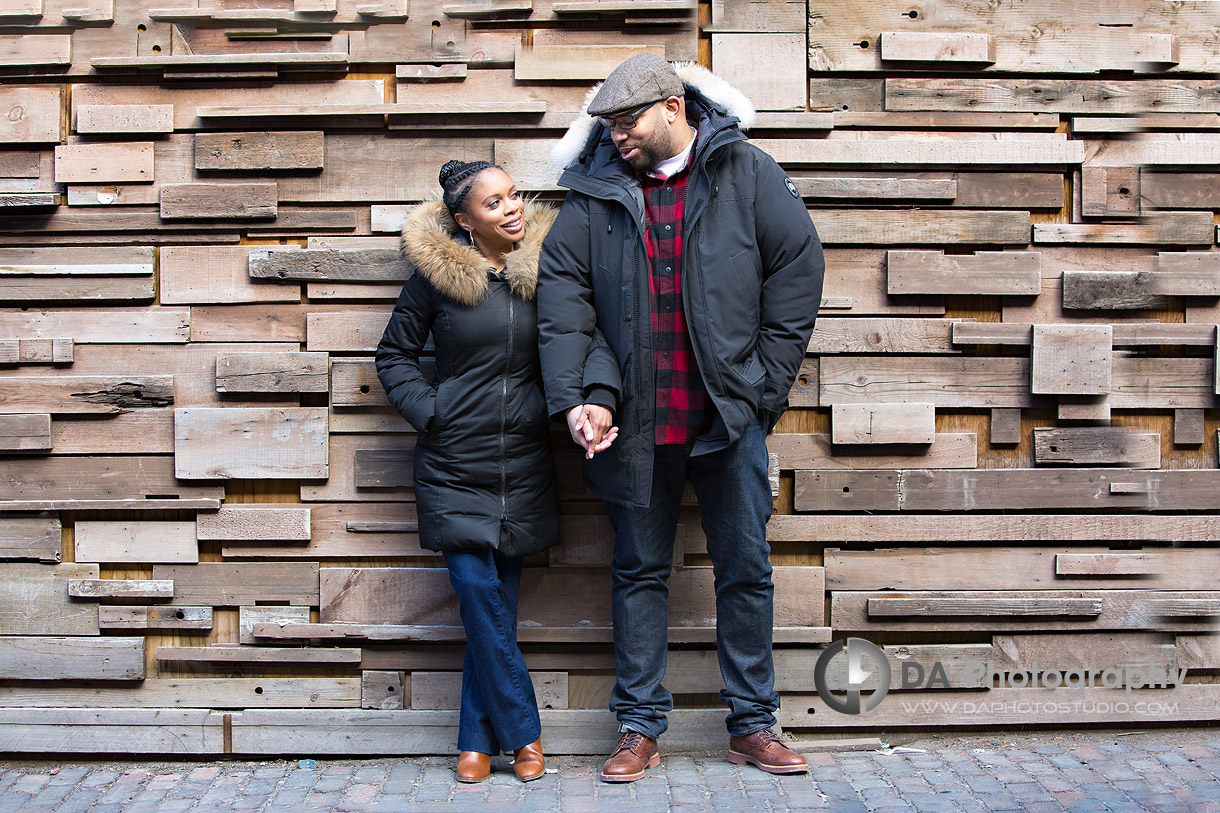 Distillery District Engagement Pictures
