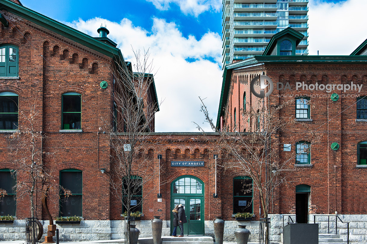 Photograph of Distillery District in Toronto