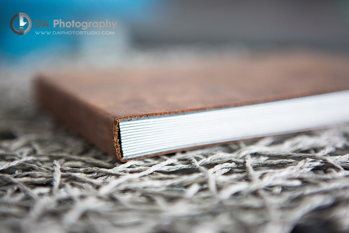 Engagement Photo Album in Burlington