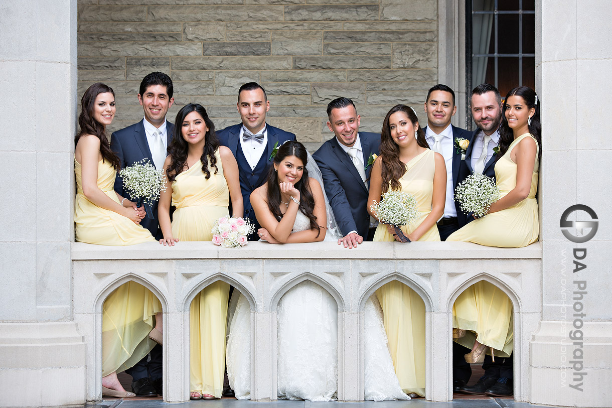 Bridal Party at Casa Loma