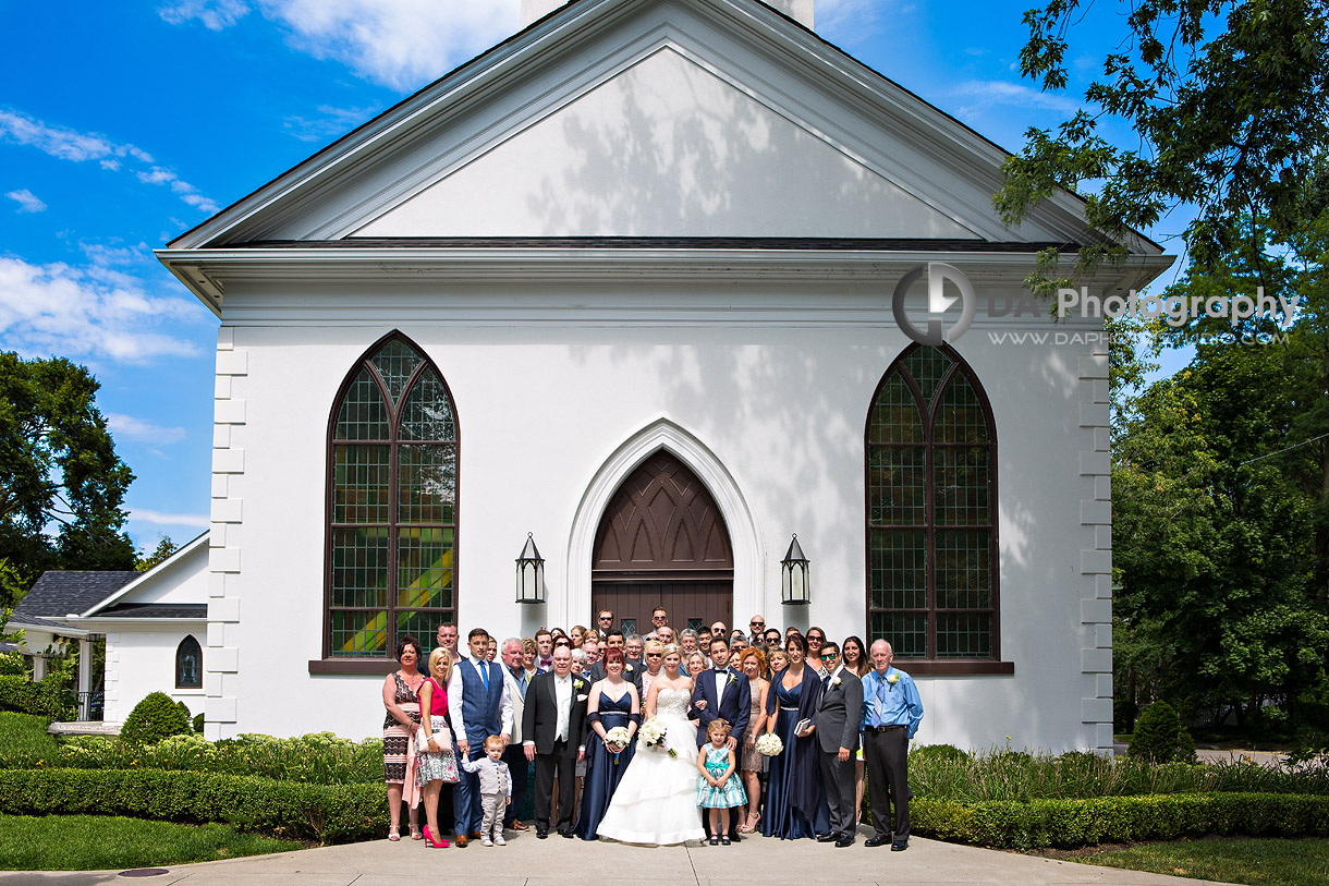 Wedding Day Photos at St. Andrew's Church