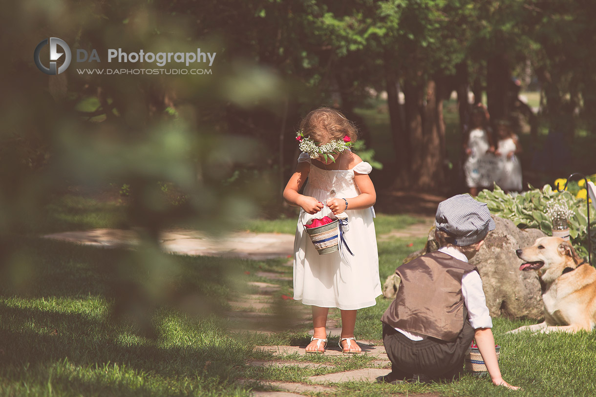 Wedding Ceremony at Millcroft Inn and Spa