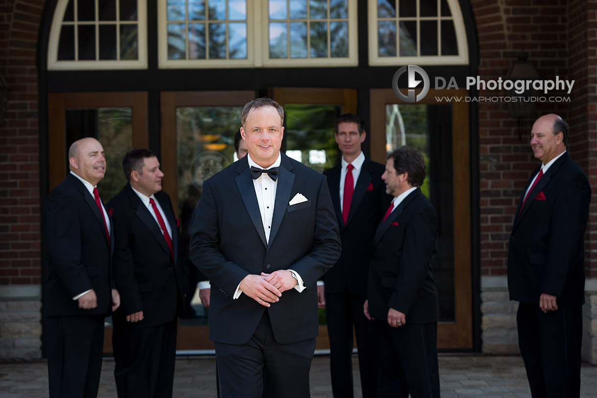 Groom at Burlington Golf and Country Club