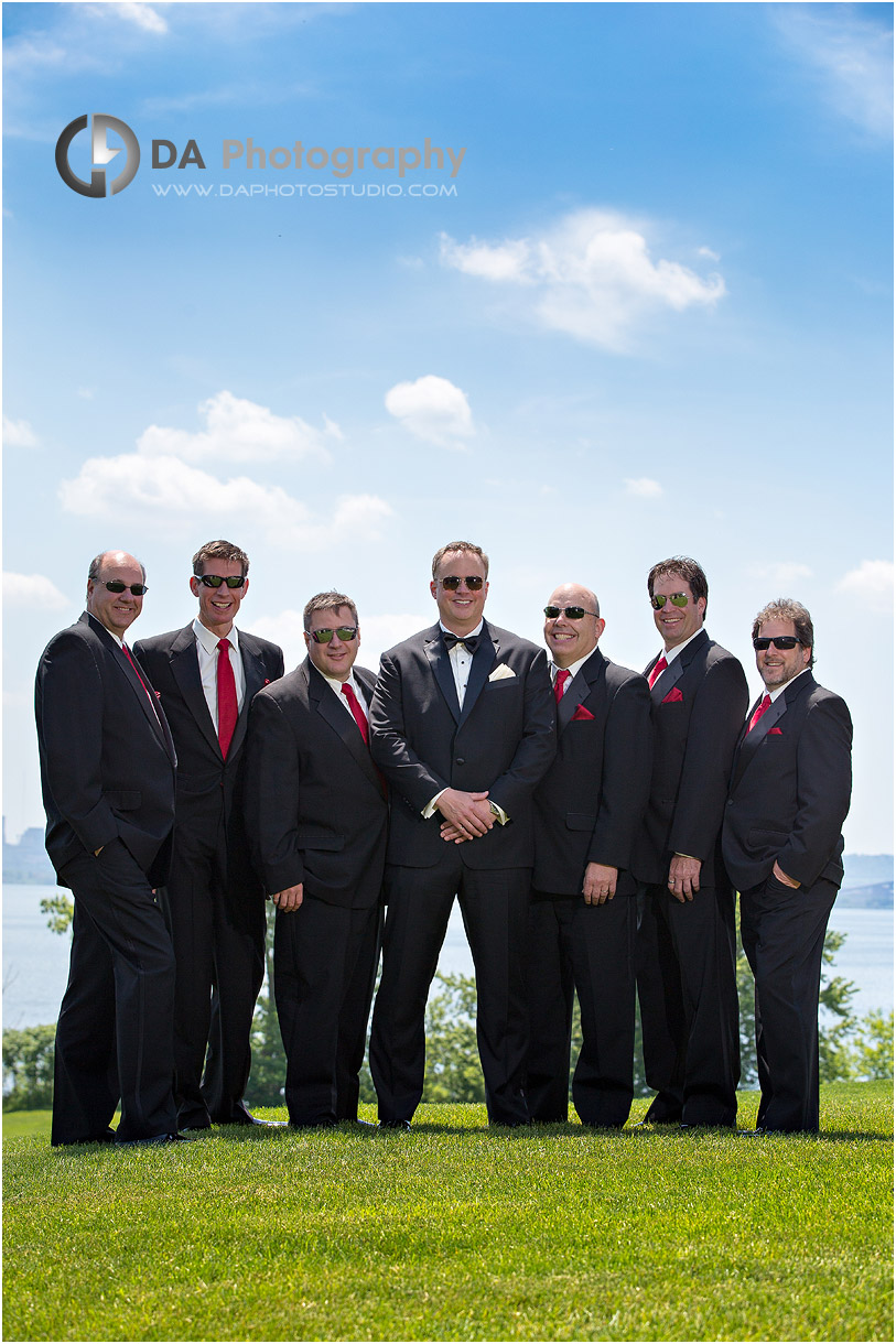 Groomsman at Burlington Golf Weddings