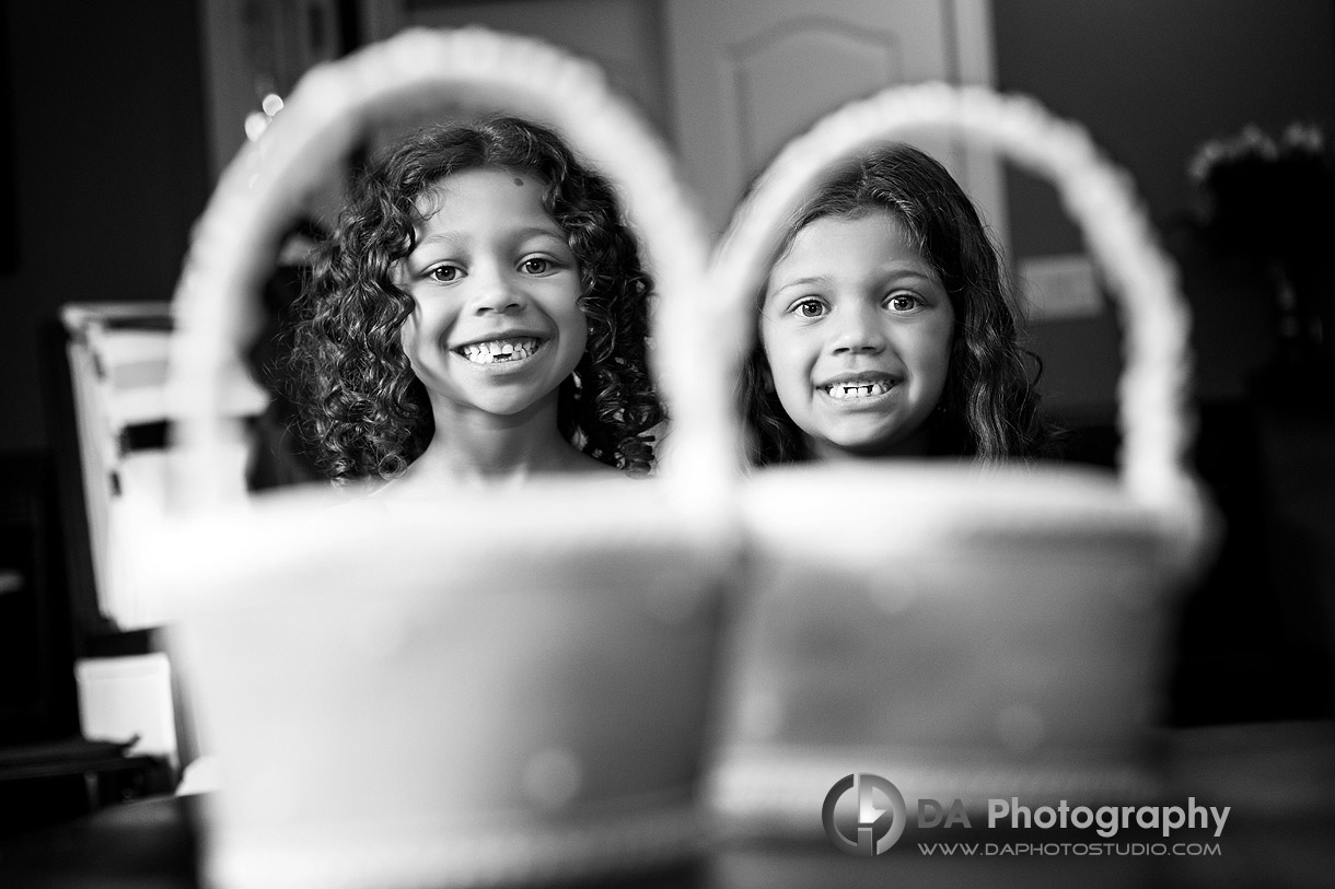 Flower girls at Burlington Wedding