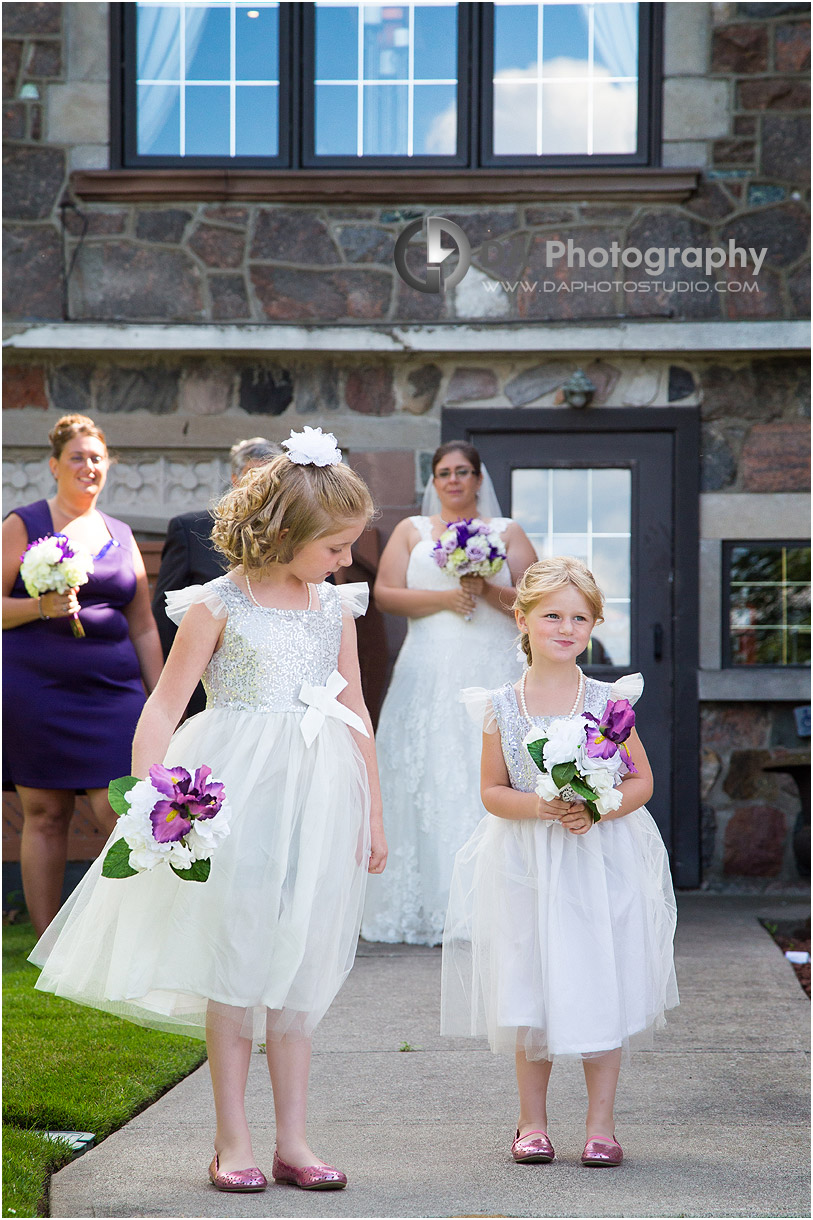 Wedding Ceremony at Edgewater Manor