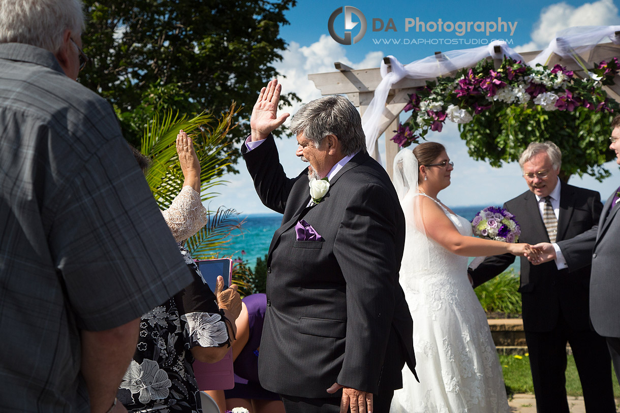 Edgewater Manor Wedding Ceremony