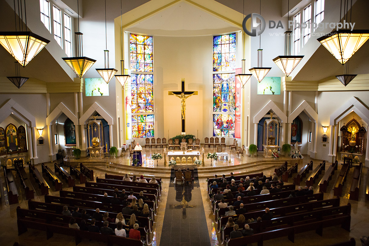 Wedding Day Photos at St. Eugene De Mazenod Church