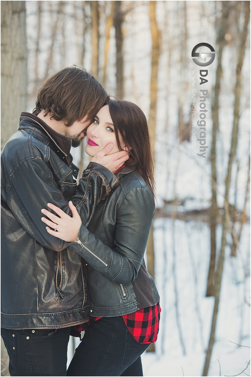 Engagement Photos at Arboretum in Barrie