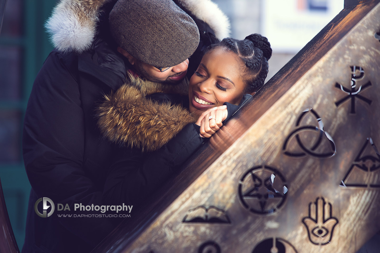 Distillery District Engagement Photos 