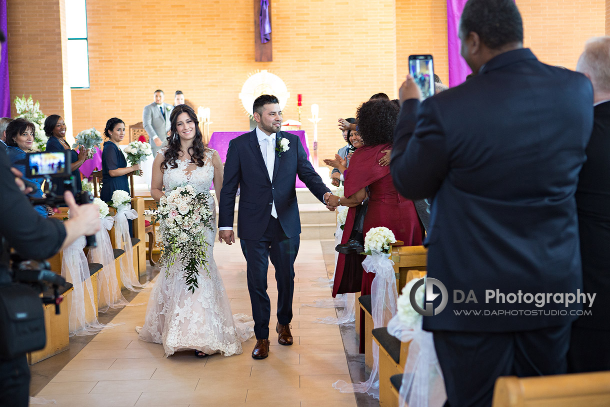 Wedding Ceremonies at St. Frances Xavier in Mississauga