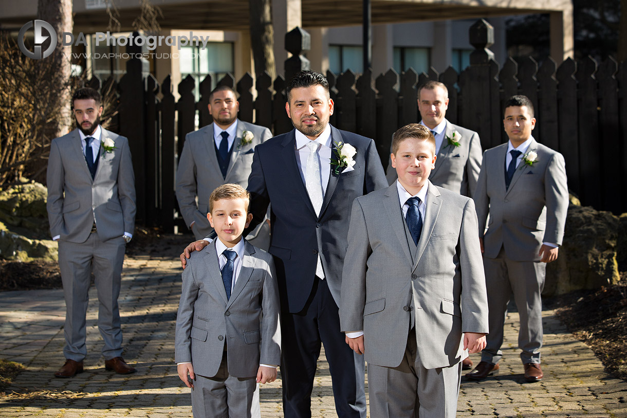 Groomsman at Old Mill