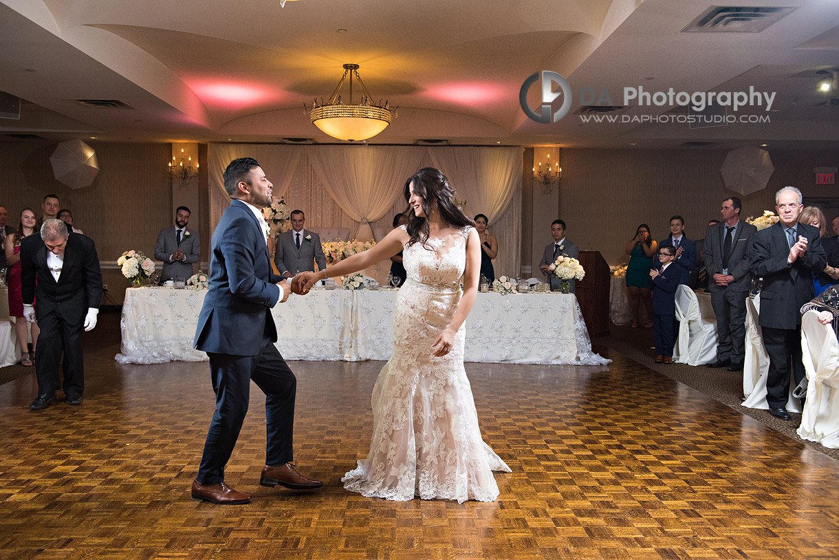 Bride and Groom at Renaissance by the Creek